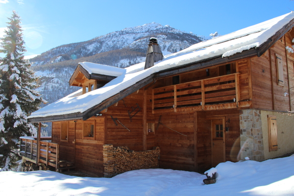 Photo d'un chalet à Serres-Chevalier dont la rénovation a été menée par Fabien Ollagnier architecte
